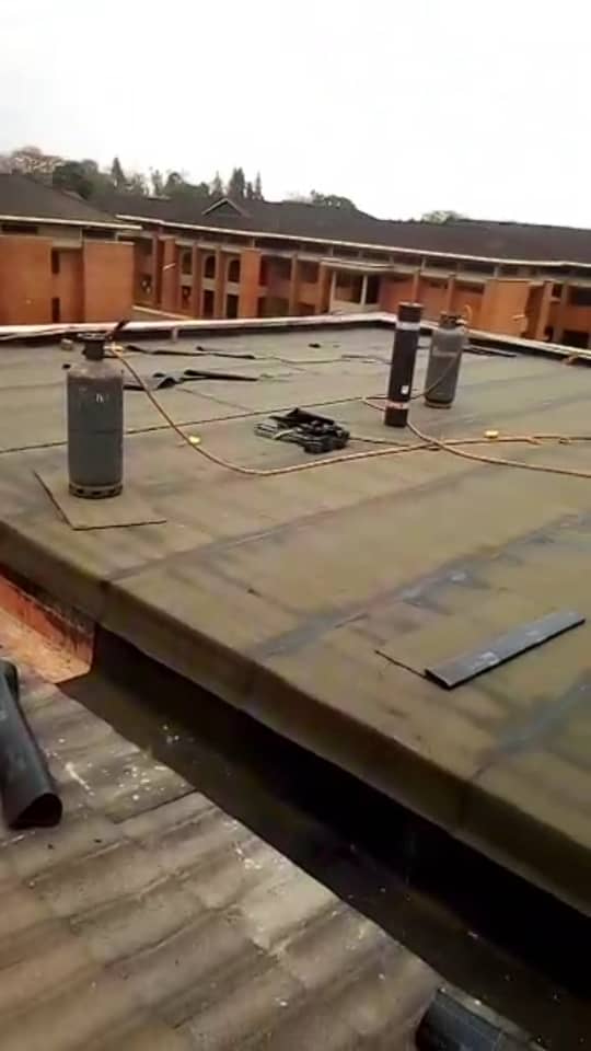 Waterproofing of Concrete Roof